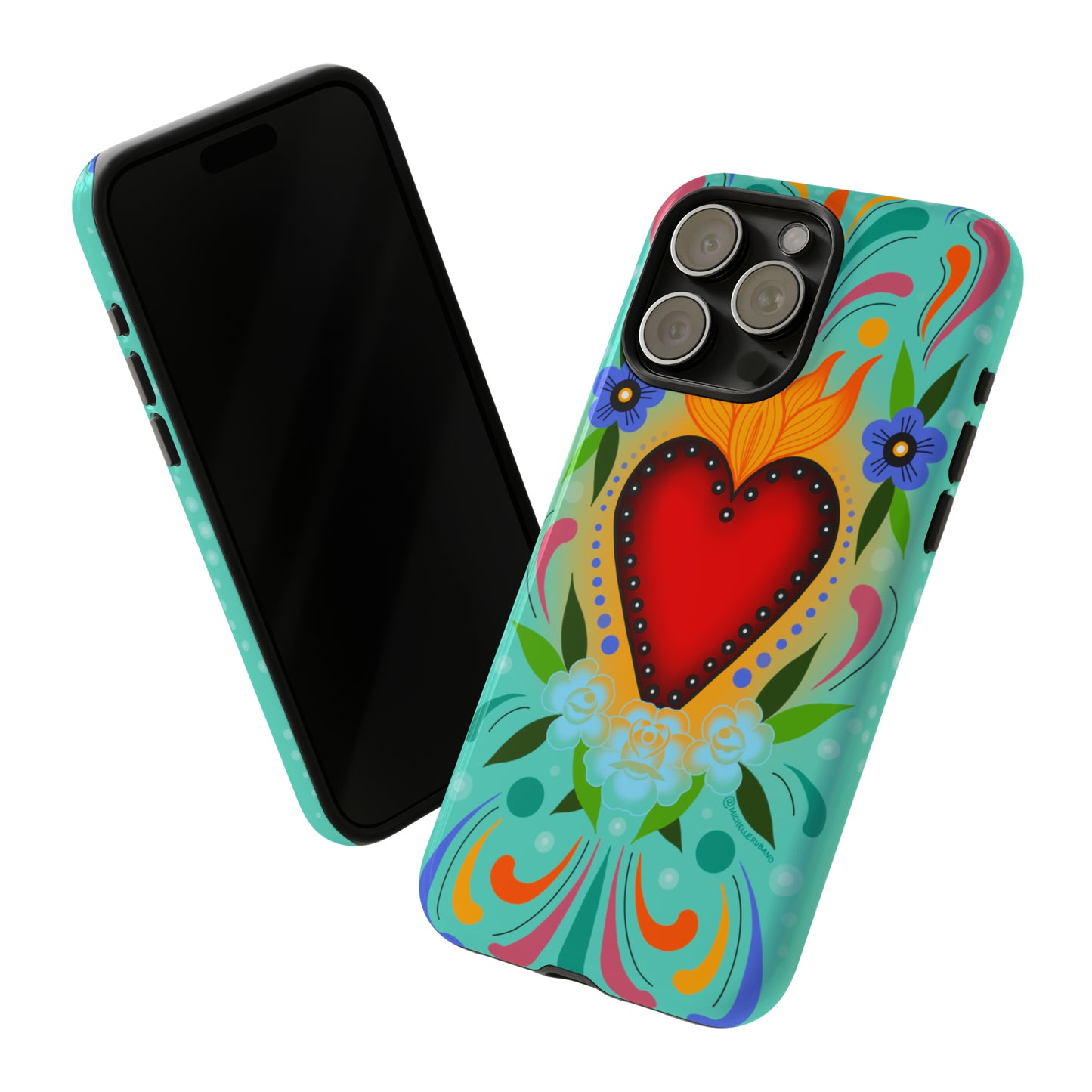 Sacred heart iPhone tough case