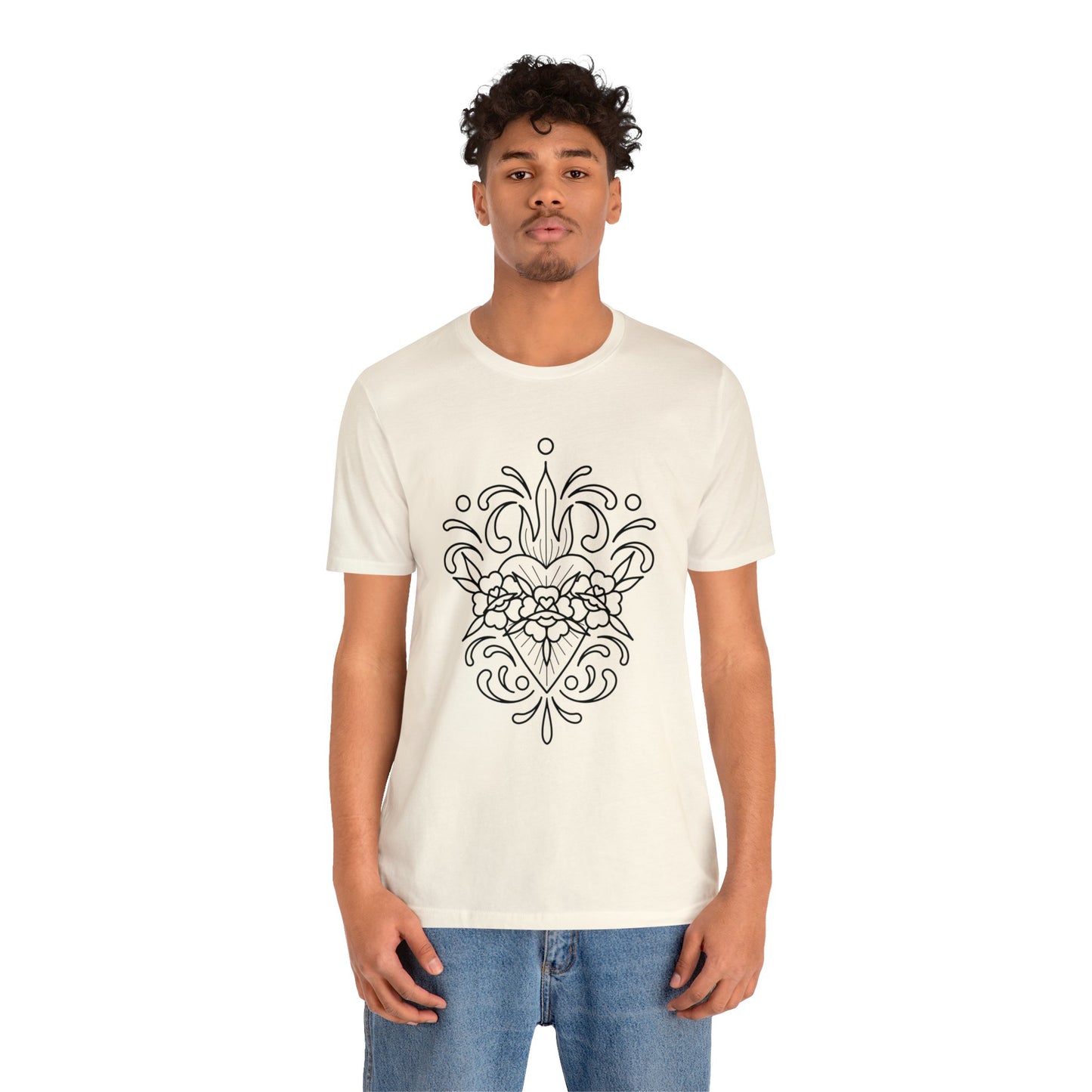 Sacred heart Short Sleeve Tee