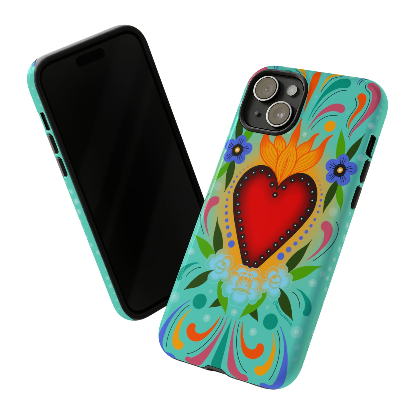 Sacred heart iPhone tough case