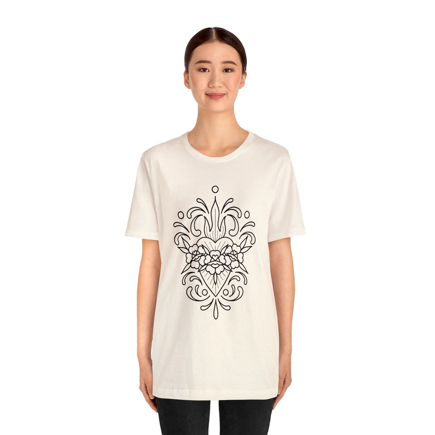 Sacred heart Short Sleeve Tee