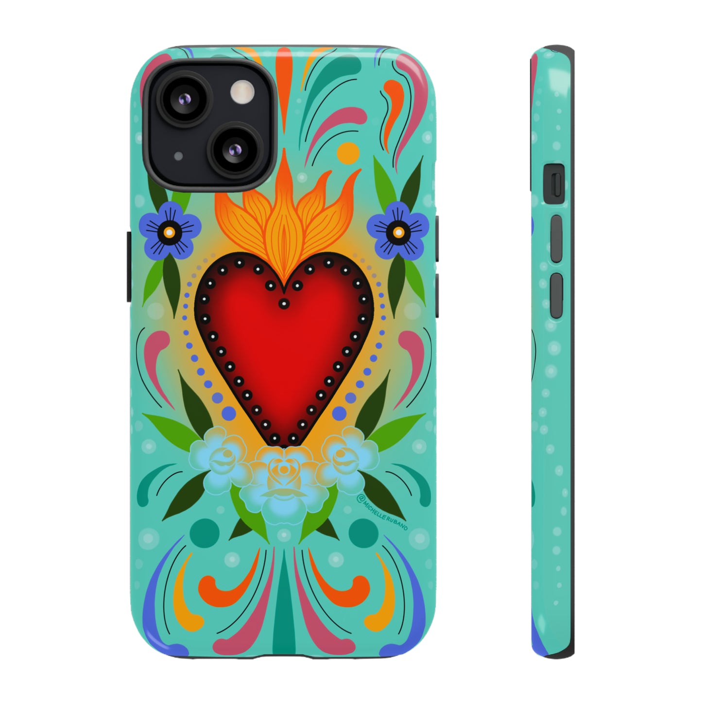 Sacred heart iPhone tough case