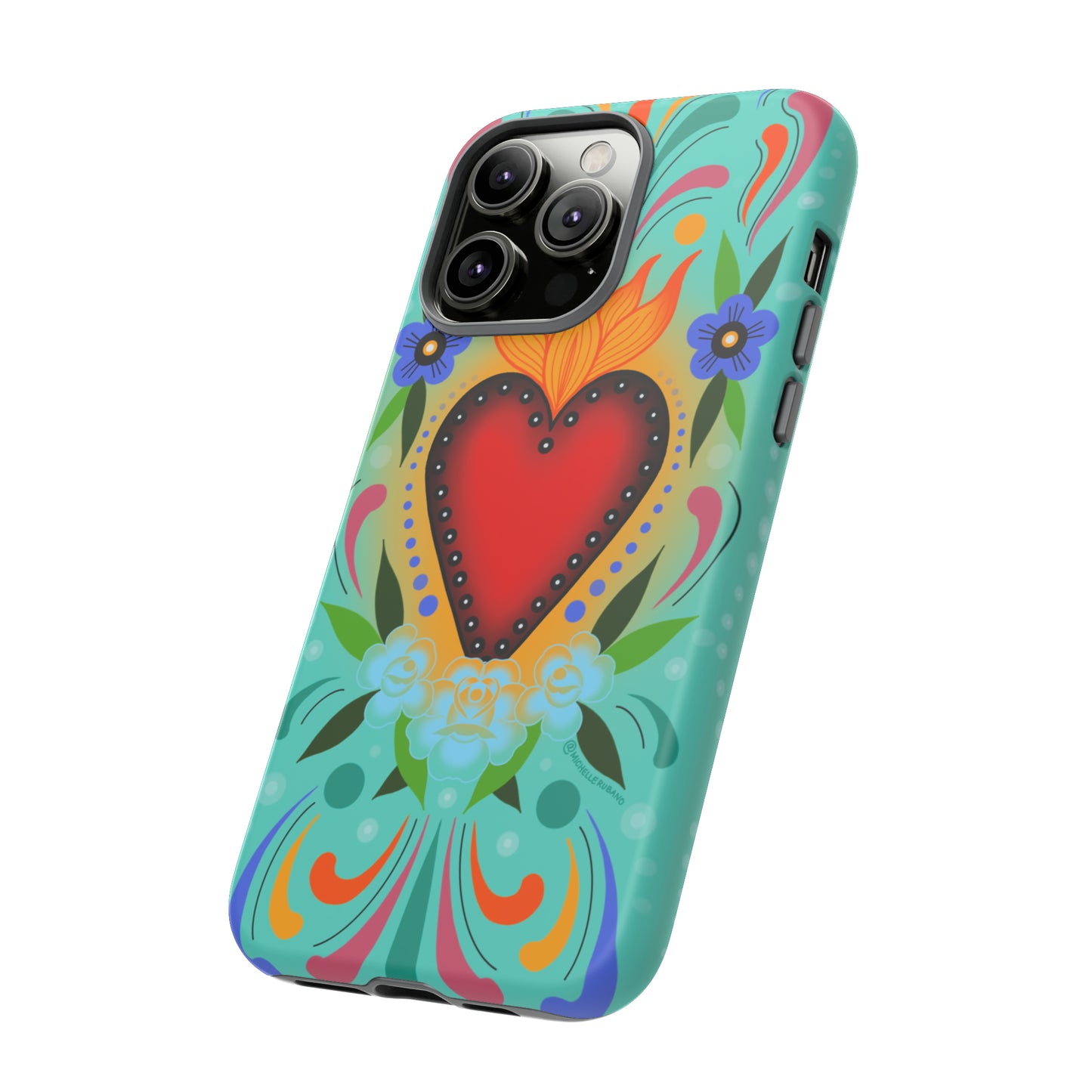 Sacred heart iPhone tough case