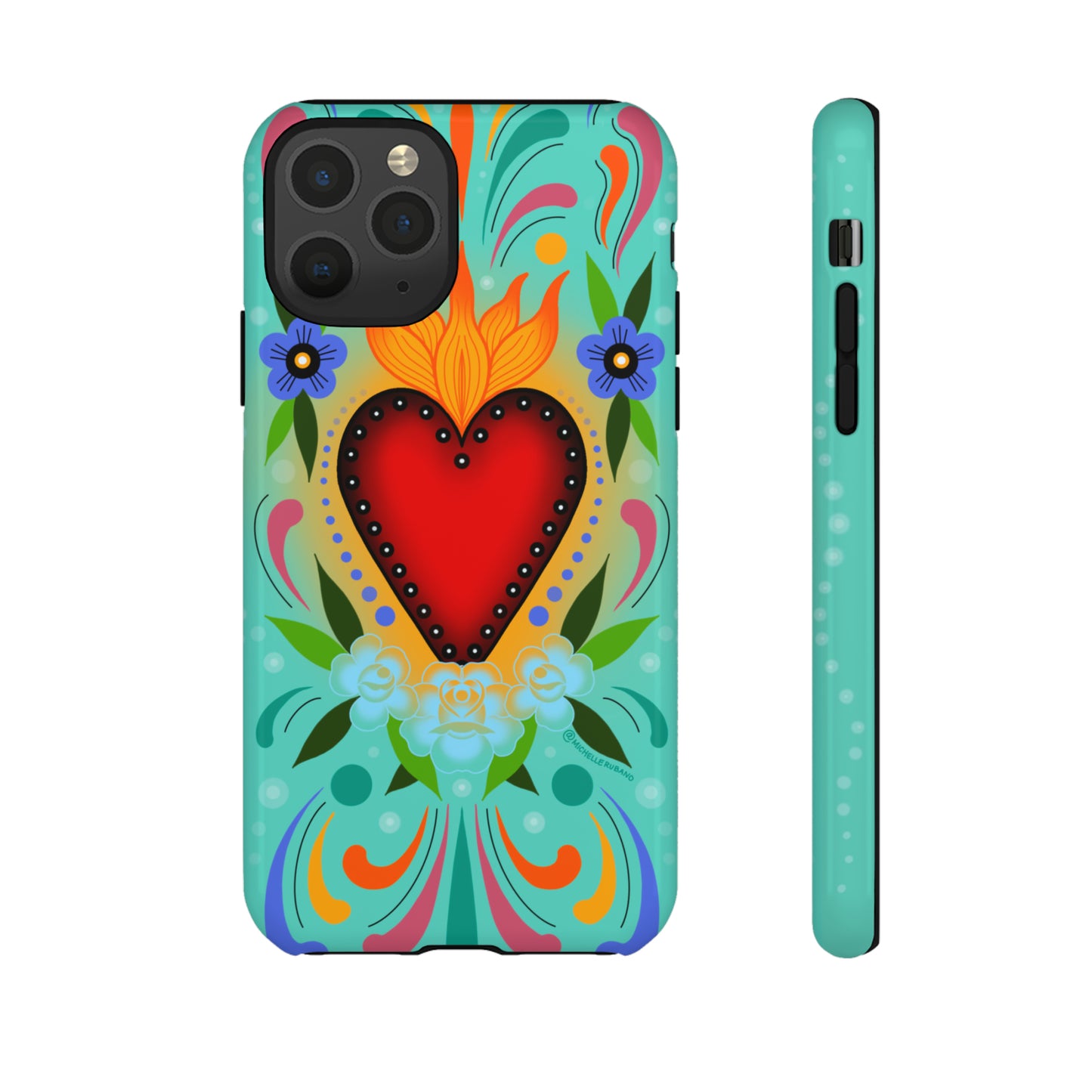 Sacred heart iPhone tough case