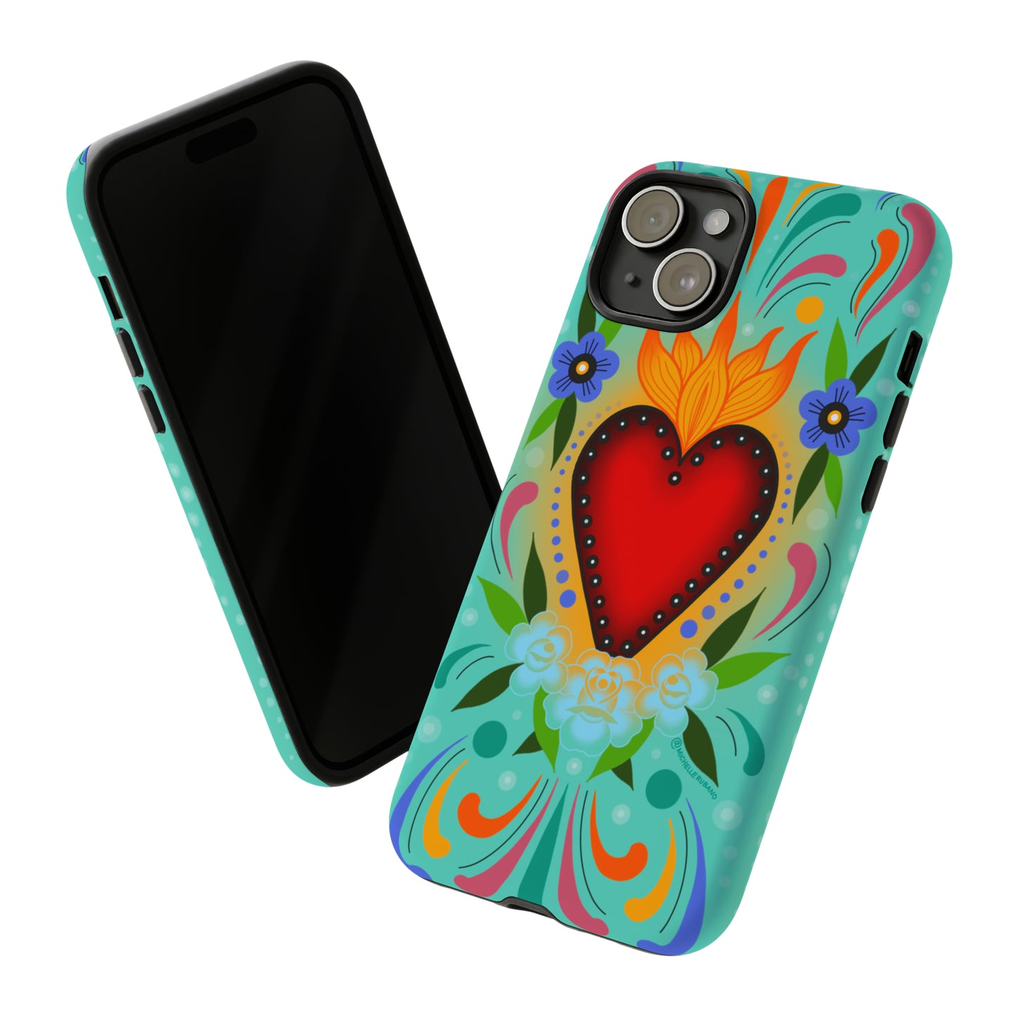 Sacred heart iPhone tough case