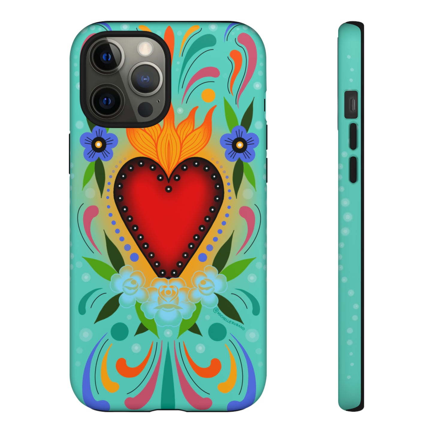 Sacred heart iPhone tough case