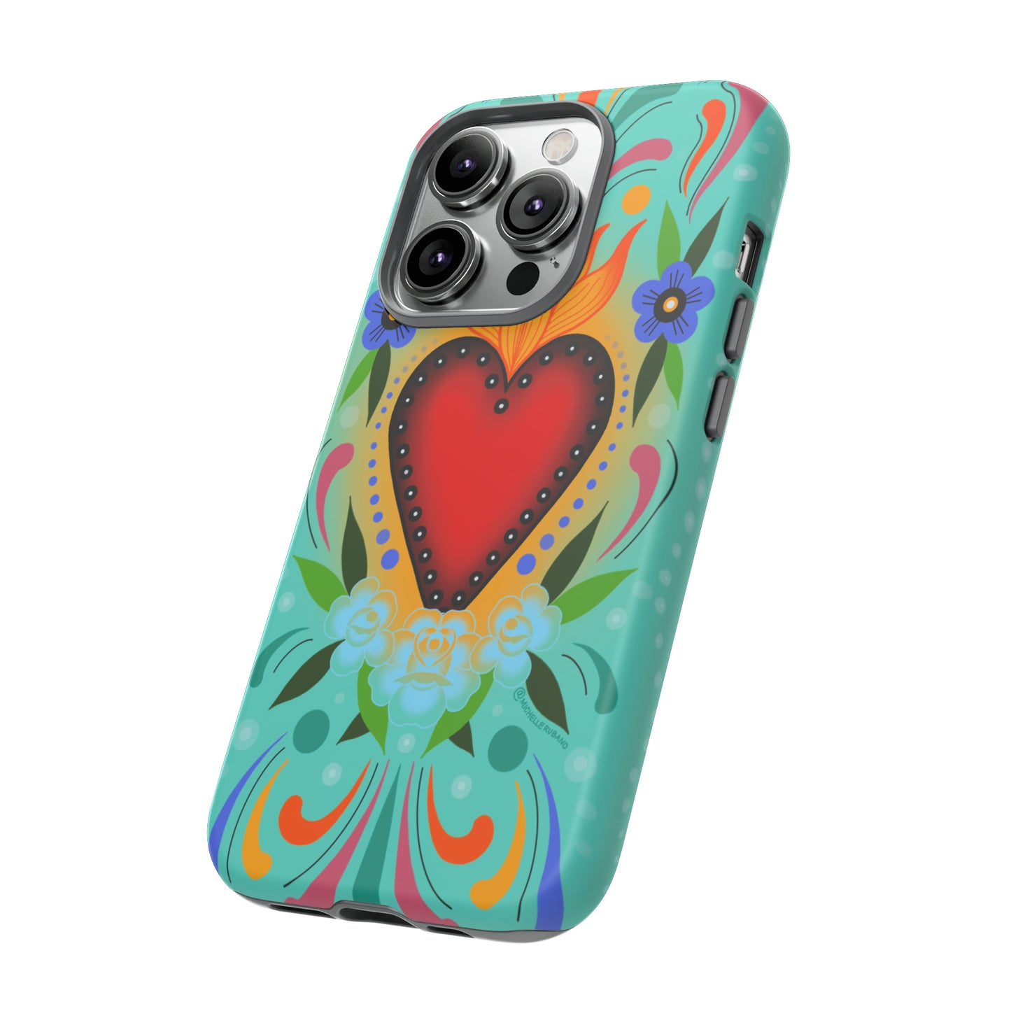 Sacred heart iPhone tough case