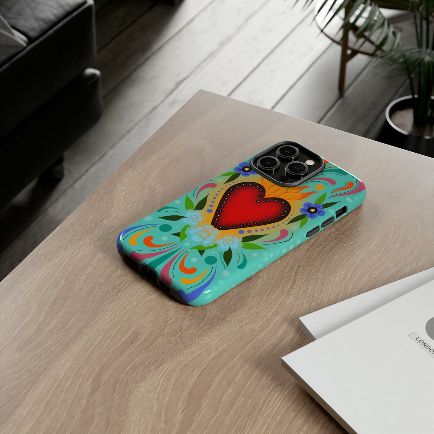 Sacred heart iPhone tough case