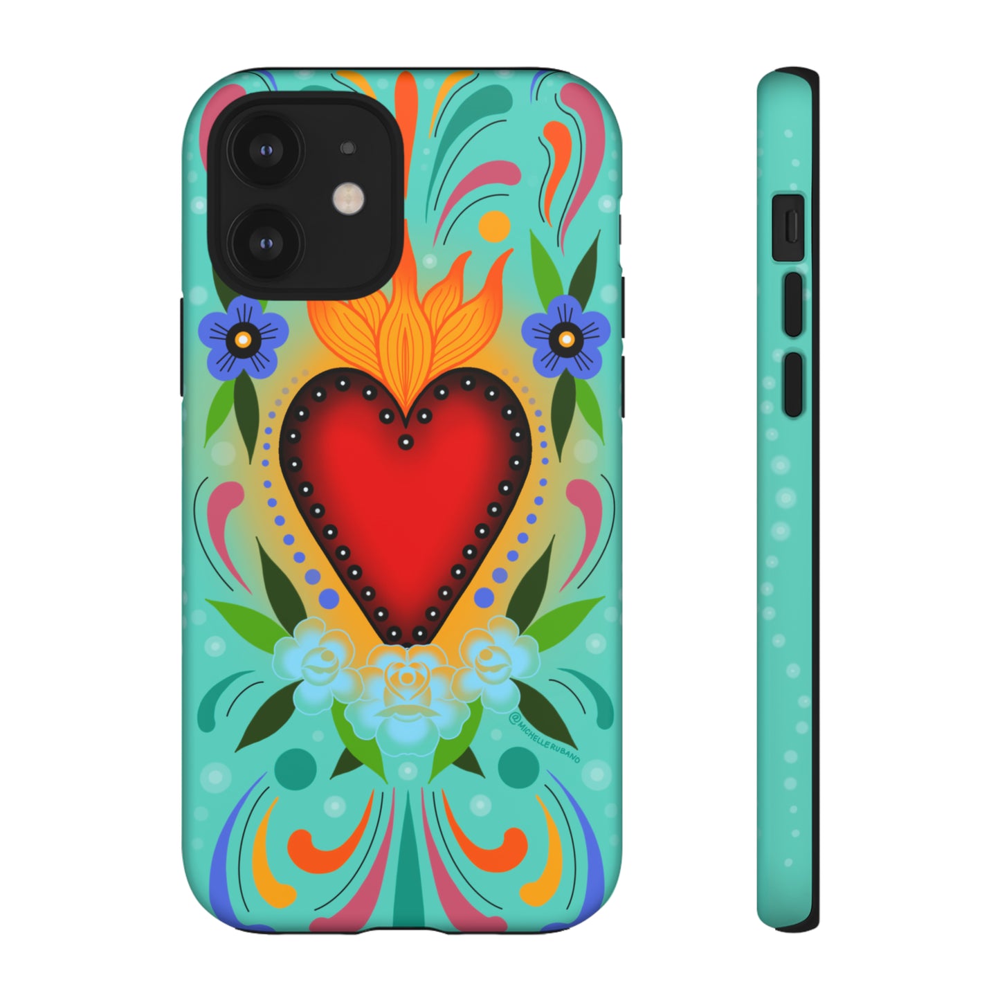 Sacred heart iPhone tough case