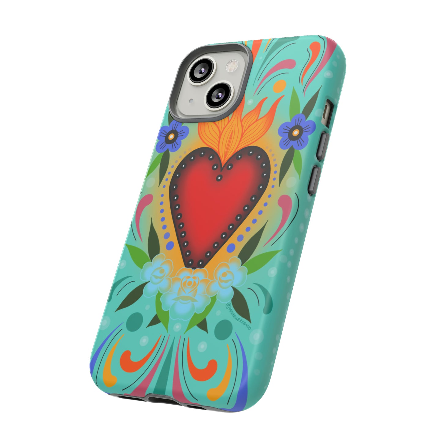 Sacred heart iPhone tough case