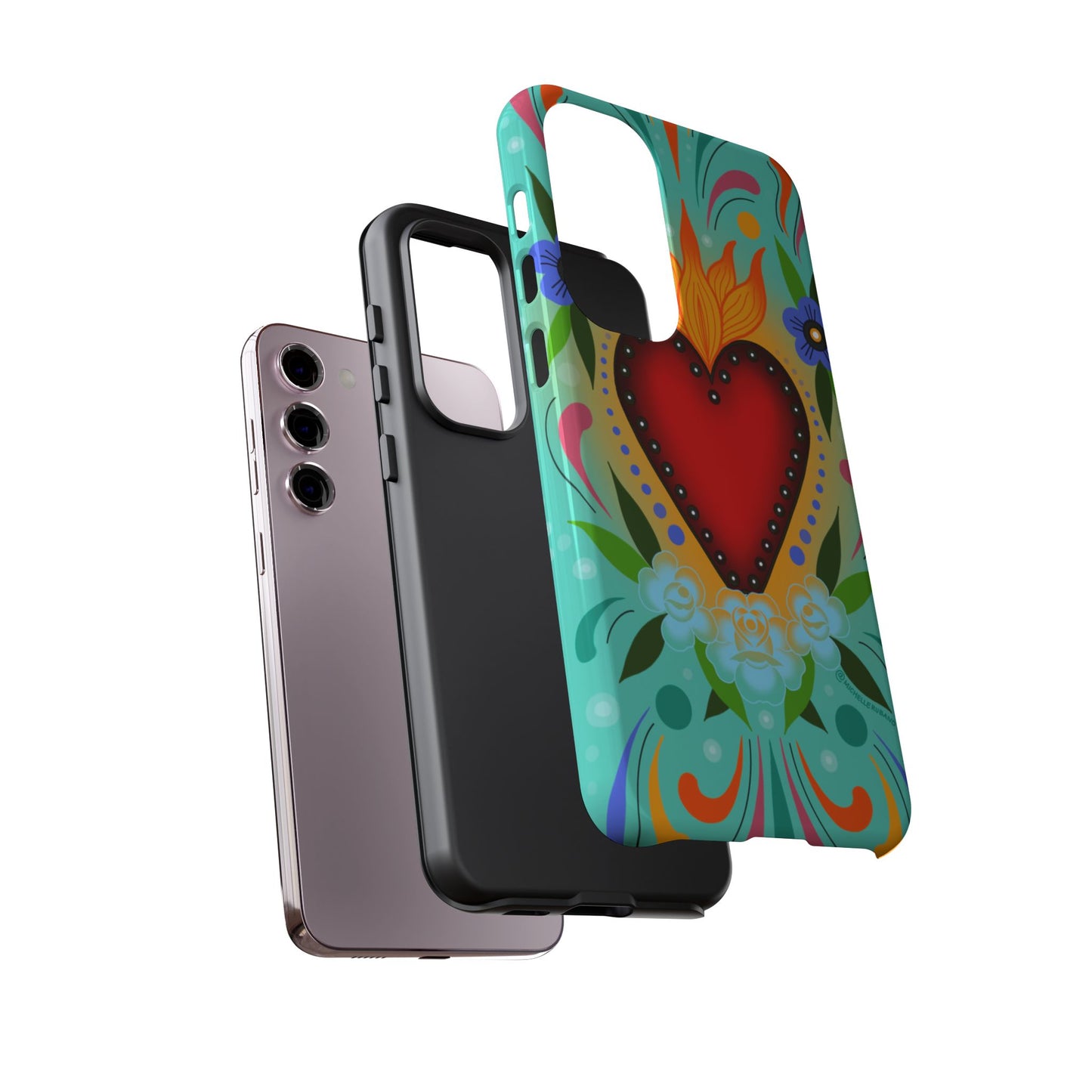 Sacred Heart Samsung / GoogleTough Phone Case