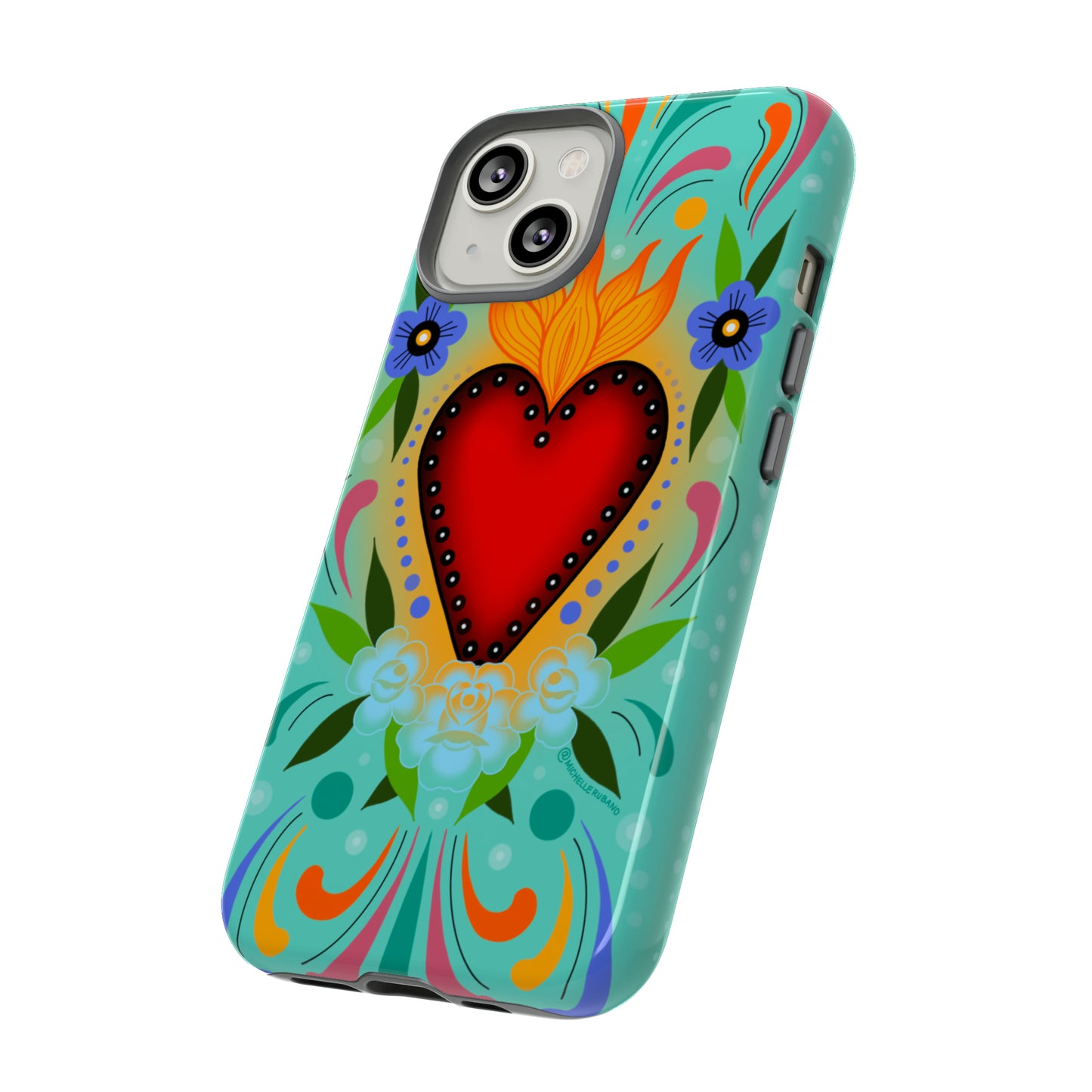 Sacred heart iPhone tough case