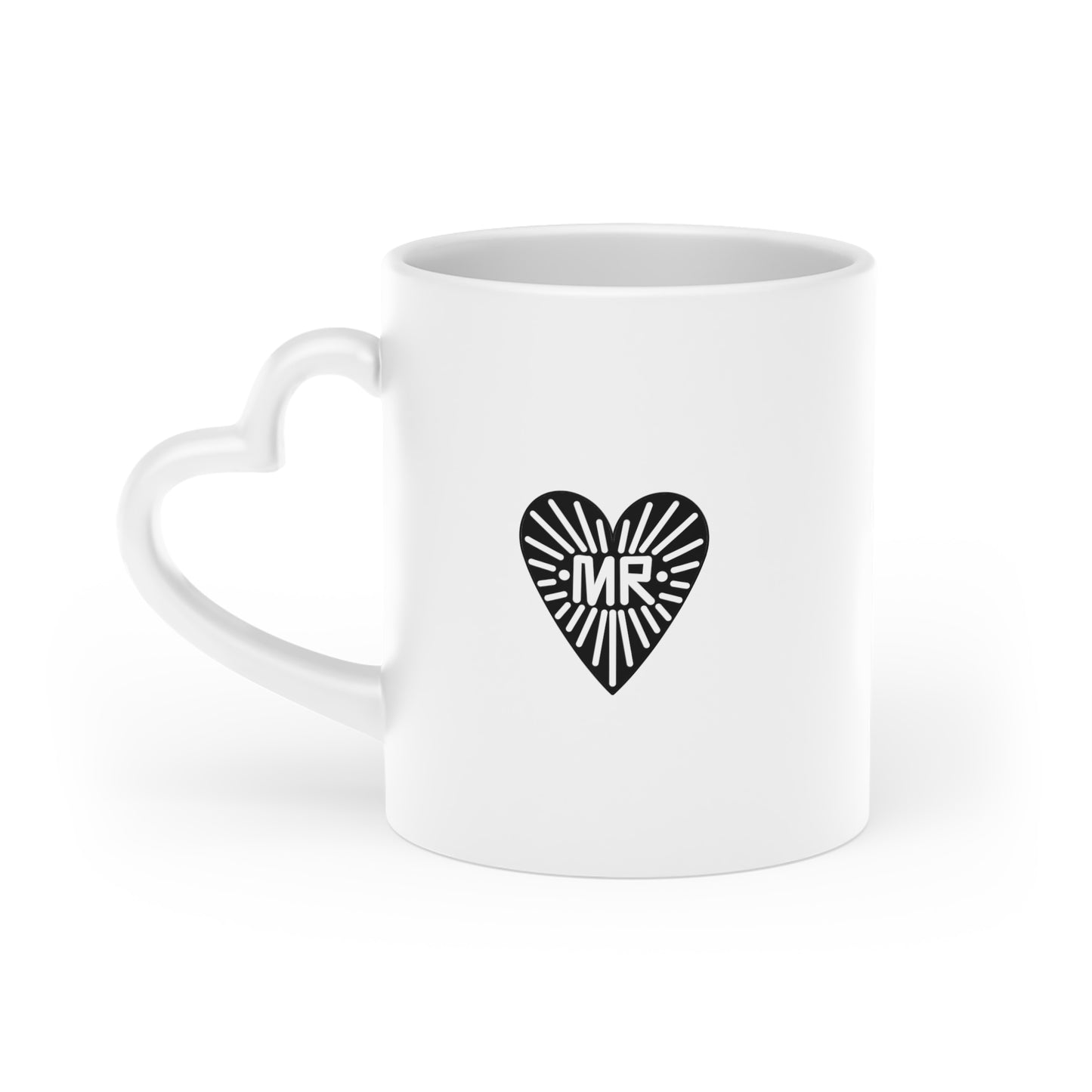 Heart-Shaped Worthy mug