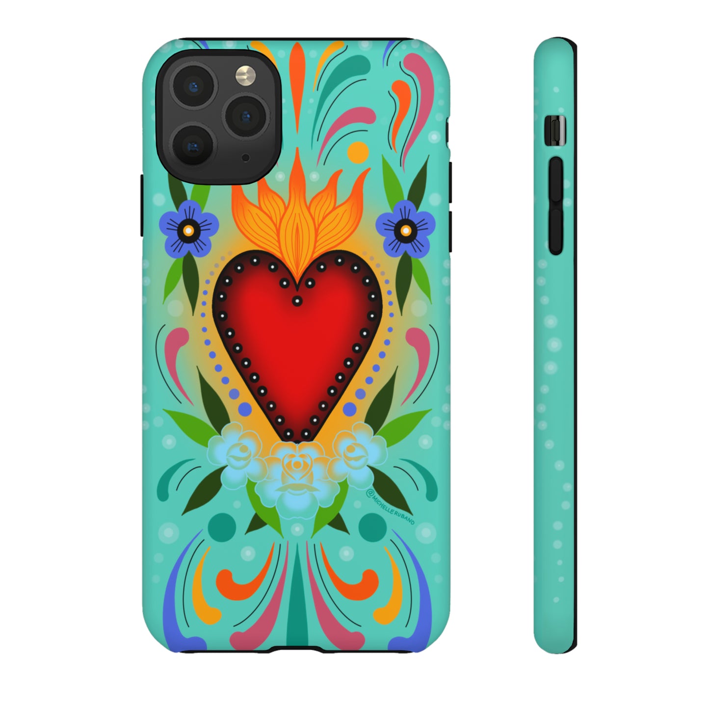 Sacred heart iPhone tough case