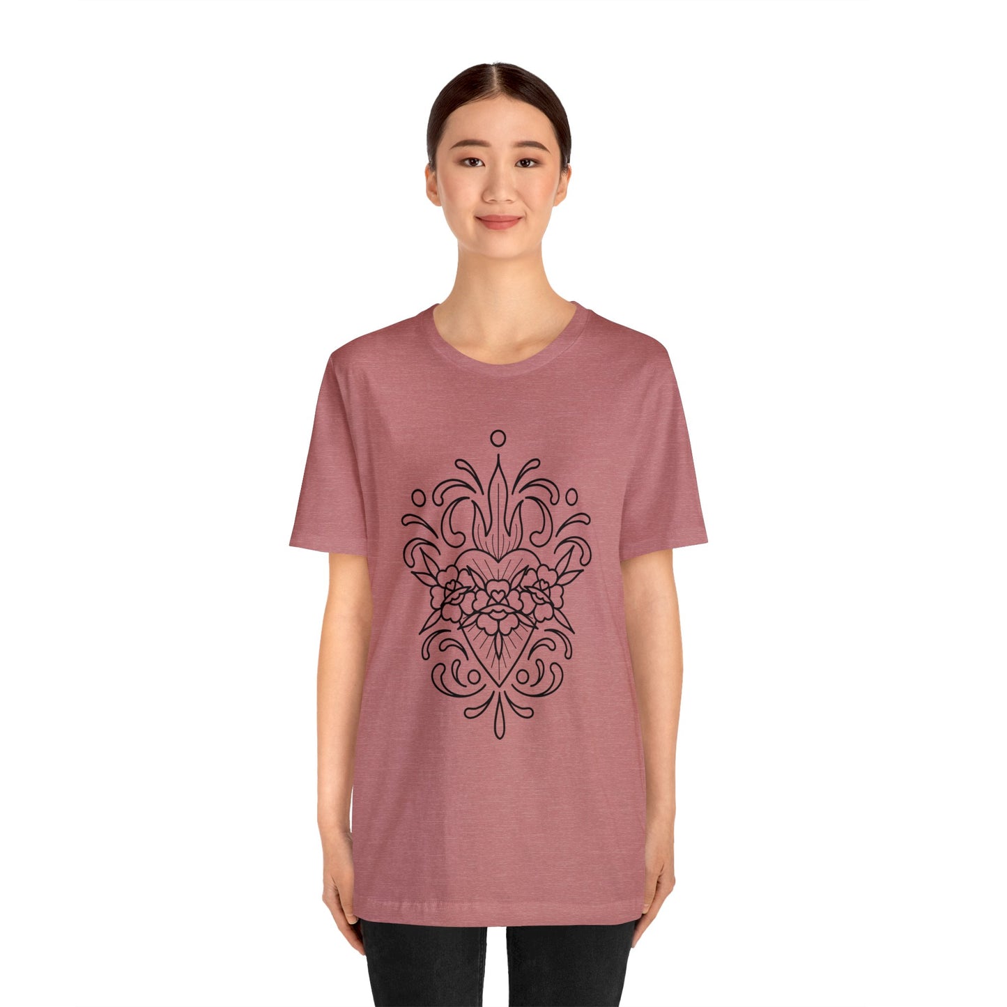 Sacred heart Short Sleeve Tee