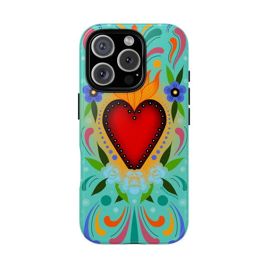 Sacred heart iPhone tough case