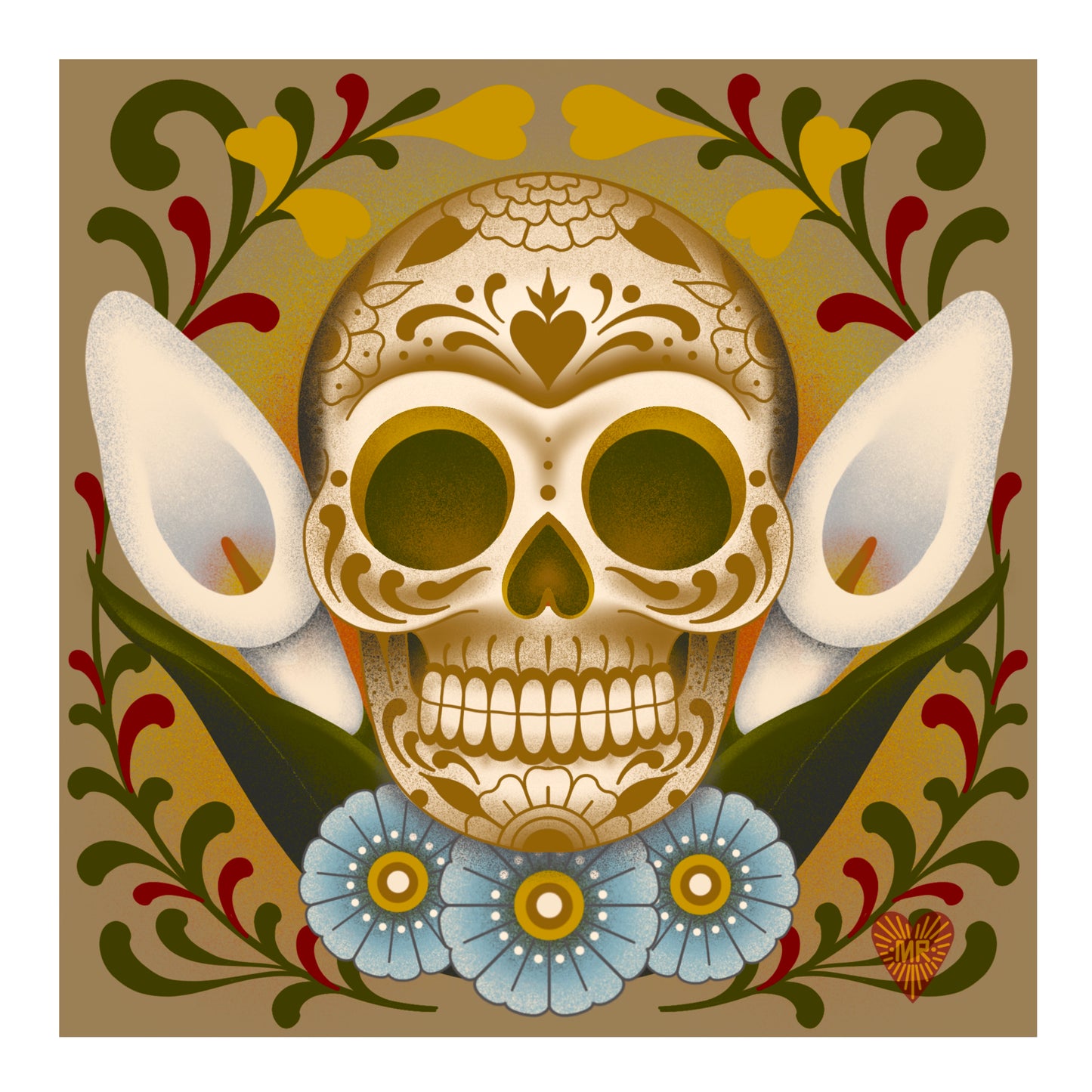 Calavera folk art